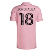 Inter Miami Jordi Alba #18 Thuis tenue 2023-24 Korte Mouwen
