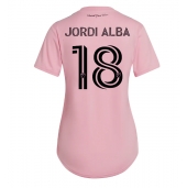 Inter Miami Jordi Alba #18 Thuis tenue voor Dames 2023-24 Korte Mouwen
