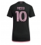 Inter Miami Lionel Messi #10 Uit tenue voor Dames 2024-25 Korte Mouwen