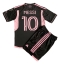 Inter Miami Lionel Messi #10 Uit tenue voor kinderen 2023-24 Korte Mouwen (+ broek)