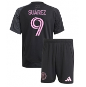 Inter Miami Luis Suarez #9 Uit tenue voor kinderen 2025-26 Korte Mouwen (+ broek)
