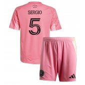 Inter Miami Sergio Busquets #5 Thuis tenue voor kinderen 2025-26 Korte Mouwen (+ broek)