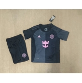 Inter Miami Uit tenue voor kinderen 2025-26 Korte Mouwen (+ broek)