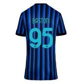 Inter Milan Alessandro Bastoni #95 Thuis tenue voor Dames 2025-26 Korte Mouwen