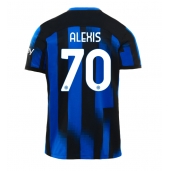 Inter Milan Alexis Sanchez #70 Thuis tenue 2023-24 Korte Mouwen