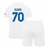 Inter Milan Alexis Sanchez #70 Uit tenue voor kinderen 2023-24 Korte Mouwen (+ broek)