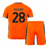 Inter Milan Benjamin Pavard #28 Derde tenue voor kinderen 2023-24 Korte Mouwen (+ broek)