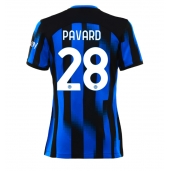 Inter Milan Benjamin Pavard #28 Thuis tenue voor Dames 2023-24 Korte Mouwen