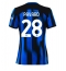 Inter Milan Benjamin Pavard #28 Thuis tenue voor Dames 2023-24 Korte Mouwen