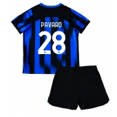 Inter Milan Benjamin Pavard #28 Thuis tenue voor kinderen 2023-24 Korte Mouwen (+ broek)