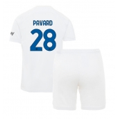 Inter Milan Benjamin Pavard #28 Uit tenue voor kinderen 2023-24 Korte Mouwen (+ broek)
