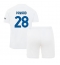 Inter Milan Benjamin Pavard #28 Uit tenue voor kinderen 2023-24 Korte Mouwen (+ broek)