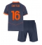 Inter Milan Davide Frattesi #16 Derde tenue voor kinderen 2025-26 Korte Mouwen (+ broek)