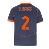 Inter Milan Denzel Dumfries #2 Derde tenue 2025-26 Korte Mouwen