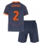 Inter Milan Denzel Dumfries #2 Derde tenue voor kinderen 2025-26 Korte Mouwen (+ broek)