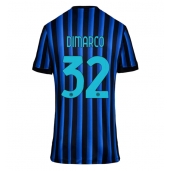 Inter Milan Federico Dimarco #32 Thuis tenue voor Dames 2025-26 Korte Mouwen