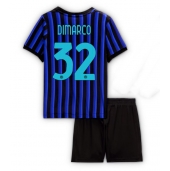 Inter Milan Federico Dimarco #32 Thuis tenue voor kinderen 2025-26 Korte Mouwen (+ broek)
