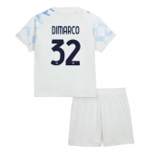 Inter Milan Federico Dimarco #32 Uit tenue voor kinderen 2025-26 Korte Mouwen (+ broek)