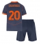 Inter Milan Hakan Calhanoglu #20 Derde tenue voor kinderen 2025-26 Korte Mouwen (+ broek)