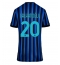 Inter Milan Hakan Calhanoglu #20 Thuis tenue voor Dames 2025-26 Korte Mouwen