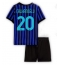 Inter Milan Hakan Calhanoglu #20 Thuis tenue voor kinderen 2025-26 Korte Mouwen (+ broek)
