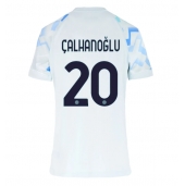 Inter Milan Hakan Calhanoglu #20 Uit tenue voor Dames 2025-26 Korte Mouwen