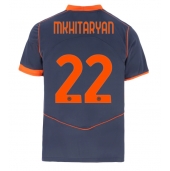 Inter Milan Henrikh Mkhitaryan #22 Derde tenue 2025-26 Korte Mouwen