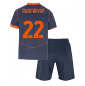 Inter Milan Henrikh Mkhitaryan #22 Derde tenue voor kinderen 2025-26 Korte Mouwen (+ broek)