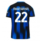Inter Milan Henrikh Mkhitaryan #22 Thuis tenue 2023-24 Korte Mouwen