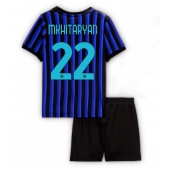 Inter Milan Henrikh Mkhitaryan #22 Thuis tenue voor kinderen 2025-26 Korte Mouwen (+ broek)