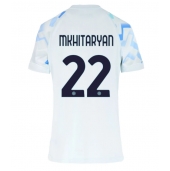 Inter Milan Henrikh Mkhitaryan #22 Uit tenue voor Dames 2025-26 Korte Mouwen