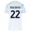 Inter Milan Henrikh Mkhitaryan #22 Uit tenue voor Dames 2025-26 Korte Mouwen
