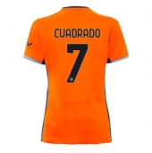 Inter Milan Juan Cuadrado #7 Derde tenue voor Dames 2023-24 Korte Mouwen
