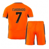 Inter Milan Juan Cuadrado #7 Derde tenue voor kinderen 2023-24 Korte Mouwen (+ broek)