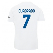 Inter Milan Juan Cuadrado #7 Uit tenue 2023-24 Korte Mouwen