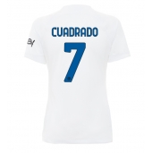 Inter Milan Juan Cuadrado #7 Uit tenue voor Dames 2023-24 Korte Mouwen