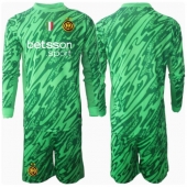 Inter Milan Keeper Thuis tenue voor kinderen 2024-25 Lange Mouwen (+ broek)