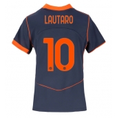 Inter Milan Lautaro Martinez #10 Derde tenue voor Dames 2025-26 Korte Mouwen