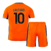 Inter Milan Lautaro Martinez #10 Derde tenue voor kinderen 2023-24 Korte Mouwen (+ broek)