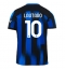 Inter Milan Lautaro Martinez #10 Thuis tenue 2023-24 Korte Mouwen