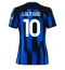 Inter Milan Lautaro Martinez #10 Thuis tenue voor Dames 2023-24 Korte Mouwen