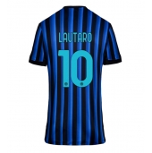 Inter Milan Lautaro Martinez #10 Thuis tenue voor Dames 2025-26 Korte Mouwen