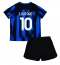 Inter Milan Lautaro Martinez #10 Thuis tenue voor kinderen 2023-24 Korte Mouwen (+ broek)