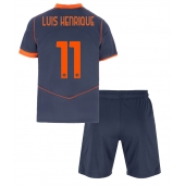 Inter Milan Luis Henrique #11 Derde tenue voor kinderen 2025-26 Korte Mouwen (+ broek)