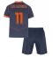Inter Milan Luis Henrique #11 Derde tenue voor kinderen 2025-26 Korte Mouwen (+ broek)