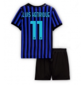 Inter Milan Luis Henrique #11 Thuis tenue voor kinderen 2025-26 Korte Mouwen (+ broek)