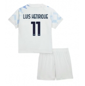 Inter Milan Luis Henrique #11 Uit tenue voor kinderen 2025-26 Korte Mouwen (+ broek)