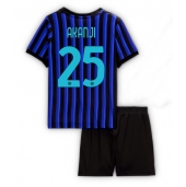 Inter Milan Manuel Akanji #25 Thuis tenue voor kinderen 2025-26 Korte Mouwen (+ broek)