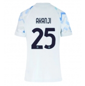 Inter Milan Manuel Akanji #25 Uit tenue voor Dames 2025-26 Korte Mouwen