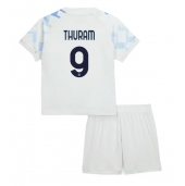 Inter Milan Marcus Thuram #9 Uit tenue voor kinderen 2025-26 Korte Mouwen (+ broek)